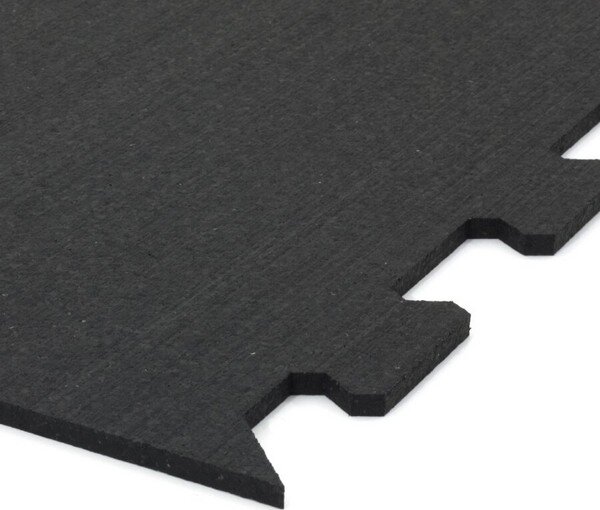 FitFlo SF1050 csempe 95,6 x 95,6 x 1,6 cm - sarok, fekete