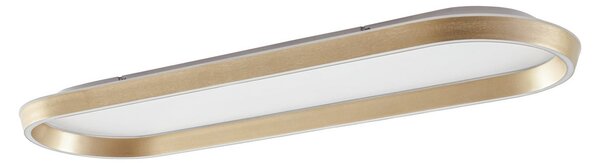 Mennyezeti Lámpa Lucande, Rylan, dimmable, Arany / Sárgaréz, Nappali, Fém, Modern