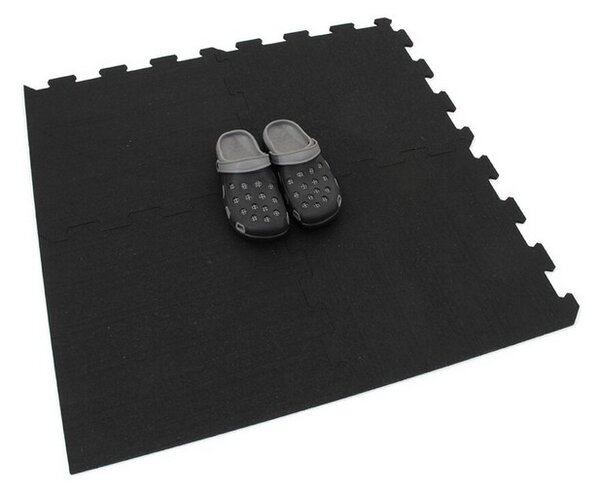 FitFlo SF1050 csempe 95,6 x 95,6 x 1,6 cm - sarok, fekete