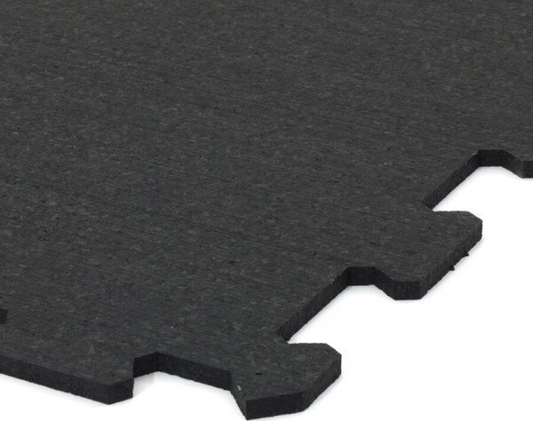 FitFlo SF1050 csempe 95,6 x 95,6 x 1,6 cm - sarok, fekete