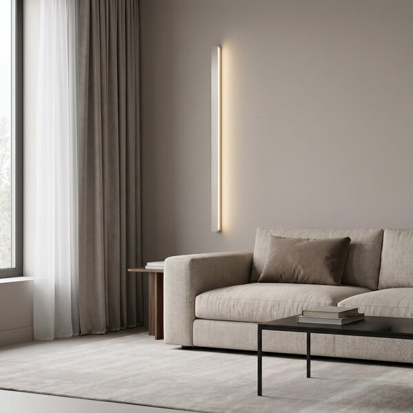 Fali Lámpa Lucande, Kinsley, dimmable, Fémes, Nappali, Fém, Modern