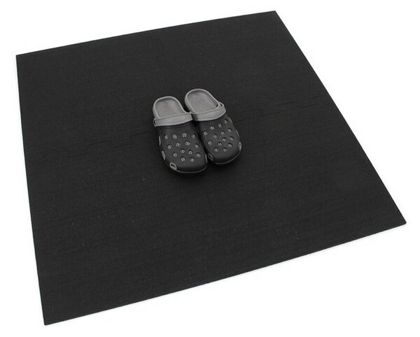 FitFlo SF1050 csempe 95,6 x 95,6 x 1,6 cm - sarok, fekete