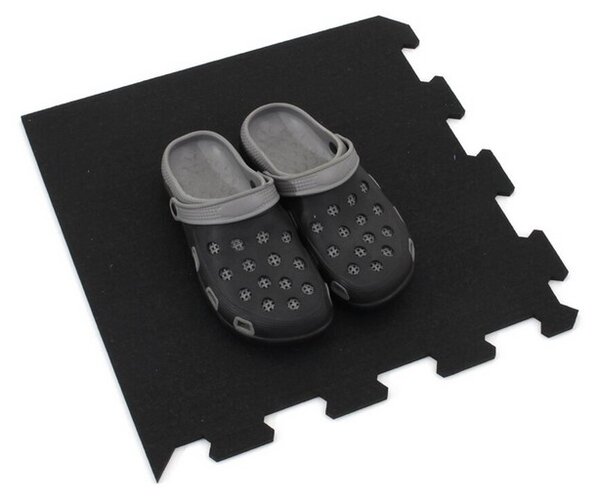 FitFlo SF1050 csempe 95,6 x 95,6 x 1,6 cm - sarok, fekete