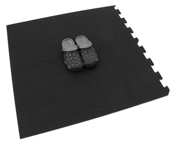 FitFlo SF1050 csempe 95,6 x 95,6 x 1,6 cm - sarok, fekete