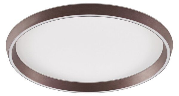 Mennyezeti Lámpa Lucande, Rylan, dimmable, Barna / Rozsdabarna, Nappali, Fém, Modern