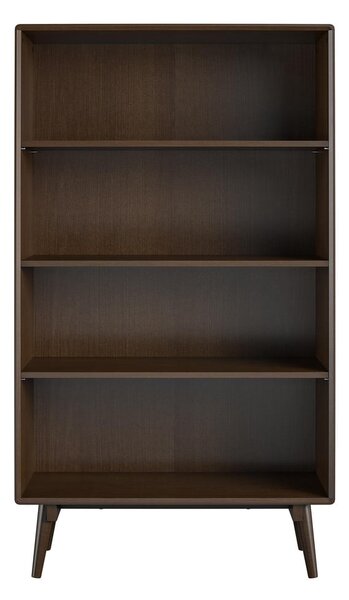 Brittany barna könyvespolc, 80 x 139 cm - Novogratz