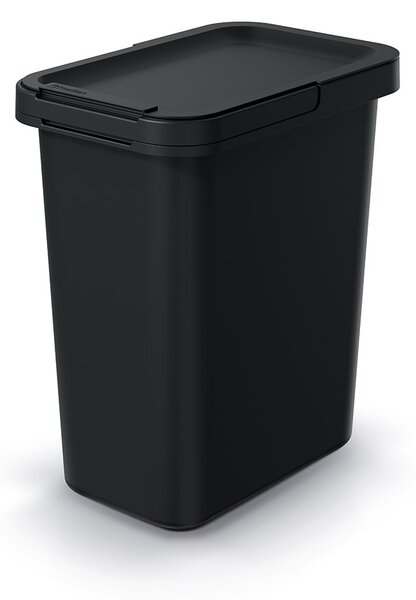 Függő szemetes, 12 l, fekete