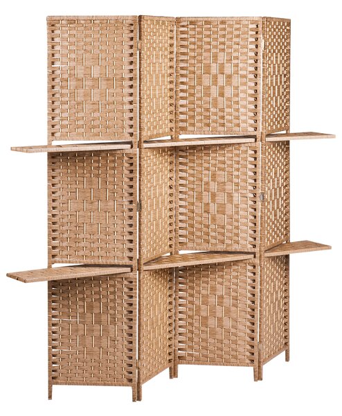 4 paneles térelválasztó TRAFOI Barna 158 cm 170 cm