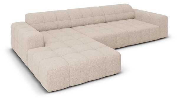 Bézs sarokkanapé (bal oldali) Chicago – Cosmopolitan Design