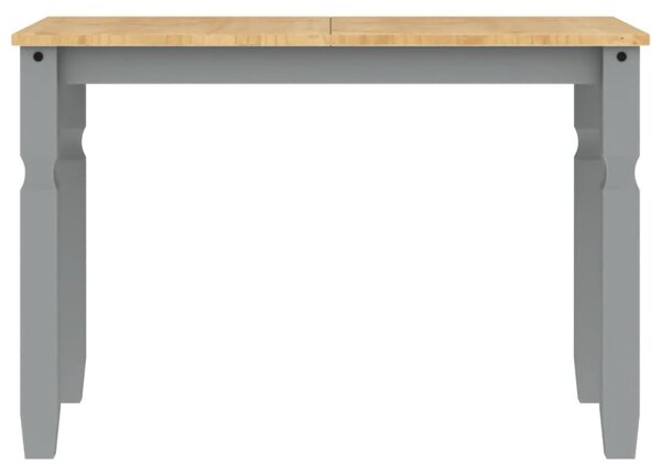 Corona szürke tömör fenyőfa ebédlőasztal 112 x 60 x 75 cm