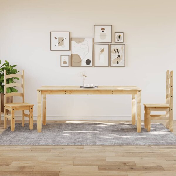 Corona tömör fenyőfa ebédlőasztal 180 x 90 x 75 cm