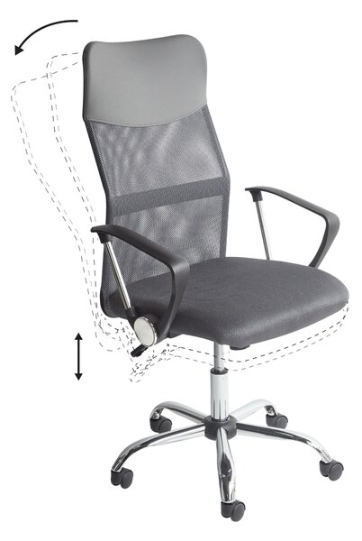 Irodai szék DESIGN Szürke