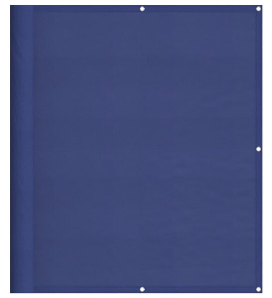 Kék 100% oxford poliészter erkélyparaván 120 x 700 cm