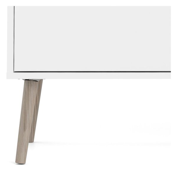 Fehér komód 196x82x39 cm Oslo – Tvilum
