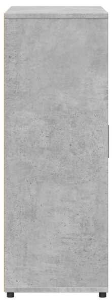2 db betonszürke szerelt fa tálalószekrény 60 x 31 x 84 cm