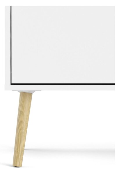 Fehér komód 147x82x39 cm Oslo – Tvilum