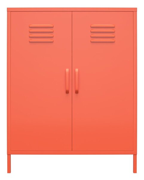 Cache narancssárga fém szekrény, 80 x 102 cm - Støraa