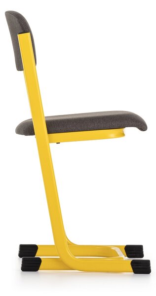 Kárpitozott tanári szék, sárga - ral 1021