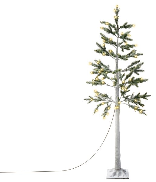 Kültéri dekoráció LED ALBIONI Fa 180 cm Fehér