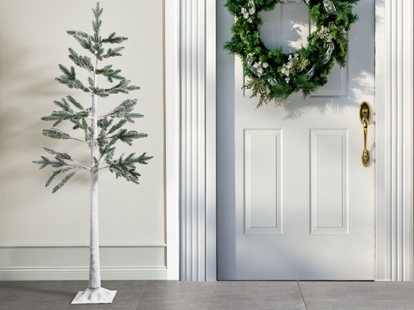Kültéri dekoráció LED ALBIONI Fa 180 cm Fehér