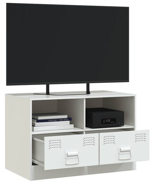 Fehér acél TV-szekrény 67 x 39 x 44 cm