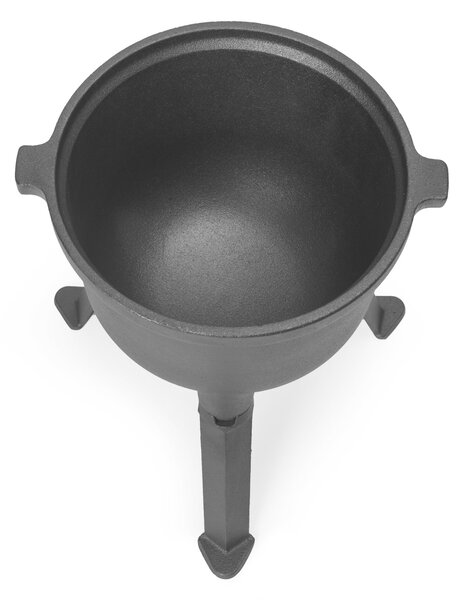 Kociołek żeliwny stojący 5l garnek myśliwski ognisko grill multigarden