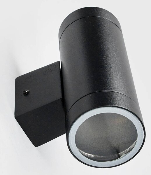 Nordlux Tin Maxi Double kültéri fali lámpa fekete, dimmelhető, Fekete, fém, Modern