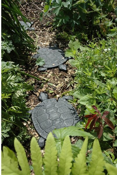 Fém kerti lépőkő Turtle – Esschert Design