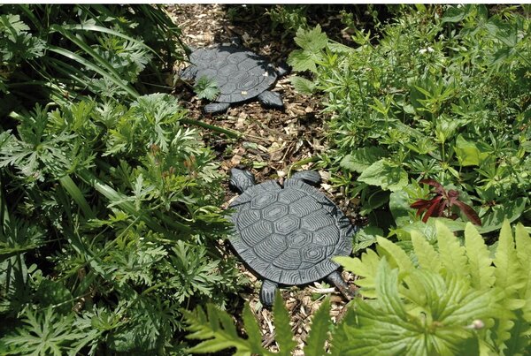 Fém kerti lépőkő Turtle – Esschert Design