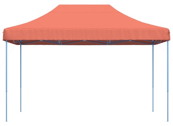 Terrakotta összecsukható felugró rendezvénysátor 410x279x315 cm