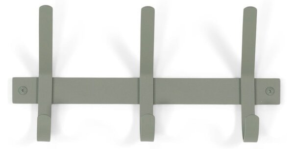 Szürkészöld fém fali fogas 40 cm Dexter – Spinder Design