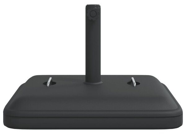 Fogantyús négyszögű napernyőtalp rúdhoz Ø38 / 48 mm 27 kg