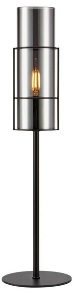 Markslöjd Markslöjd 108559 - Asztali lámpa TUBO 1xE14/40W/230V 50 cm fekete ML1251