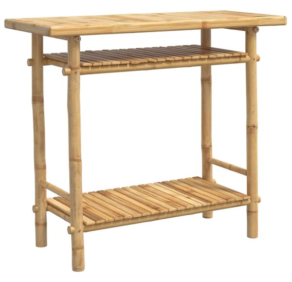 Bambusz konzolasztal 90 x 37 x 75 cm