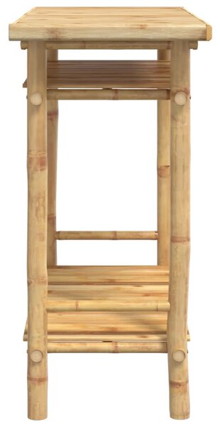 Bambusz konzolasztal 90 x 37 x 75 cm