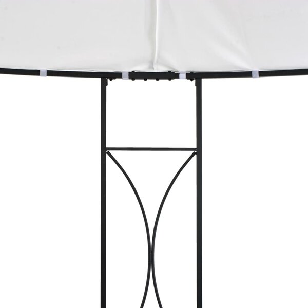 Fehér kerek pavilon 300 x 290 cm