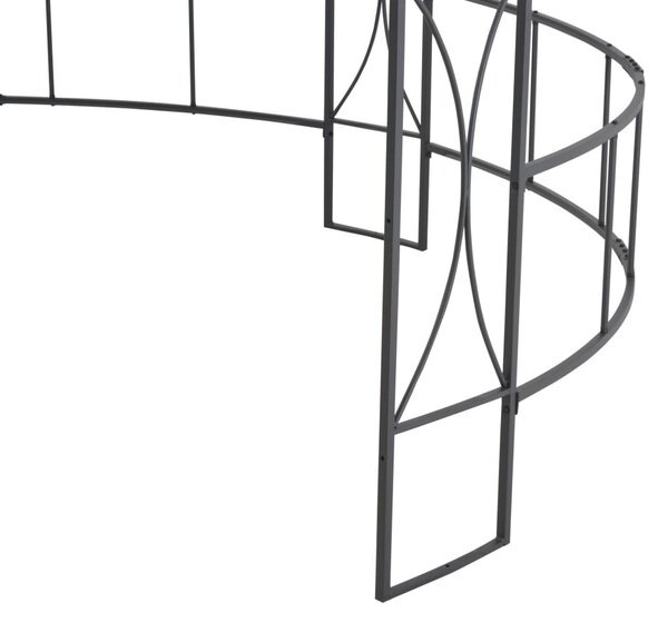 Fehér kerek pavilon 300 x 290 cm