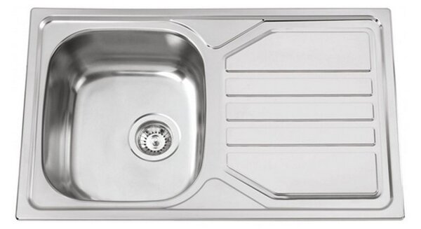 Sinks Okio 800 mosogató + Pronto CR csaptelep, rozsdamentes acél