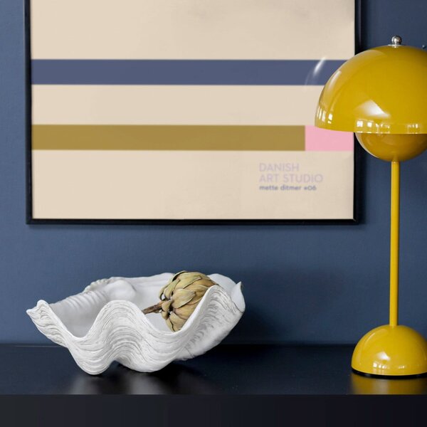 Poligyanta dekoratív tál 33x27 cm Shell – Mette Ditmer Denmark