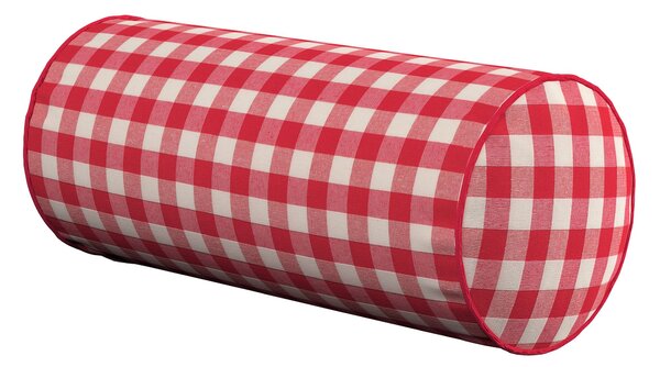 Basic hengerpárna termék színe piros szövet mintás