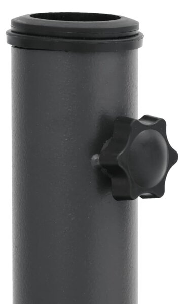 Téglalap alakú napernyőtalp Ø32/38/48 mm-es rúdhoz 15 kg