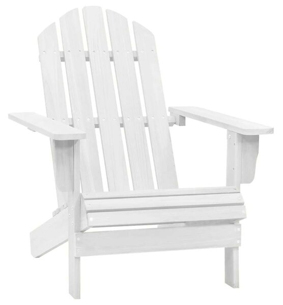 VidaXL fehér fa kerti szék