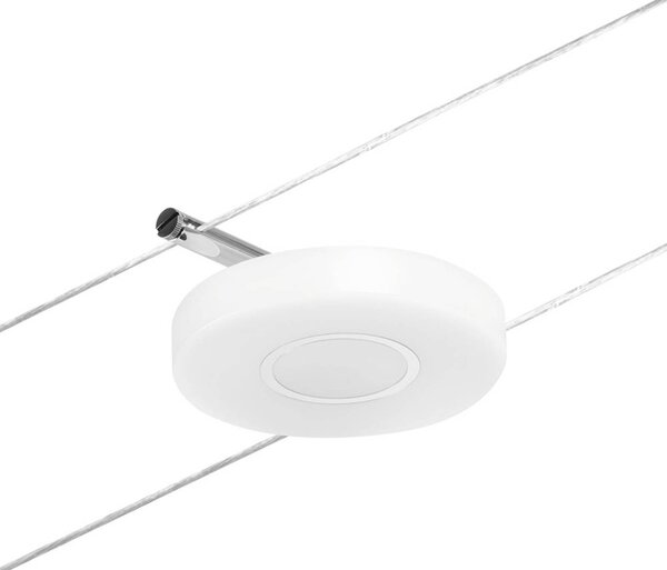Paulmann Wire DiscLED LED kábelrendszer, 5 izzós, Fehér / opál, Folyosó, Műanyag, Modern