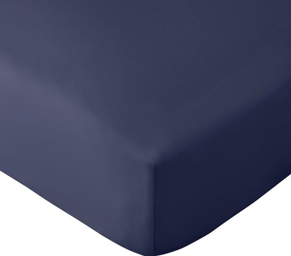 Sötétkék gumis lepedő 150x200 cm So Soft Easy Iron – Catherine Lansfield