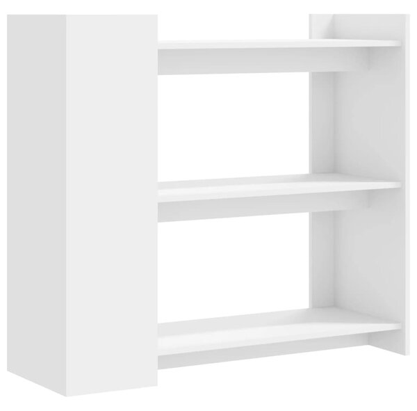 Fehér szerelt fa tálalóasztal 100 x 35 x 90 cm