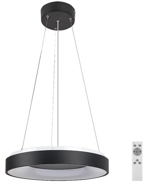 Rabalux Rabalux 72001 - LED dimmelhető csillár zsinóron CEILO LED/38W/230V fekete + + távirányító RL72001