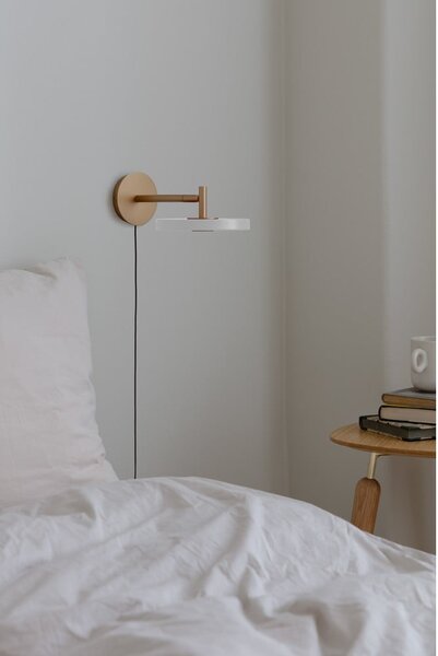Krémszínű LED dimmelhető fali lámpa ø 15 cm Asteria Wall Short – UMAGE