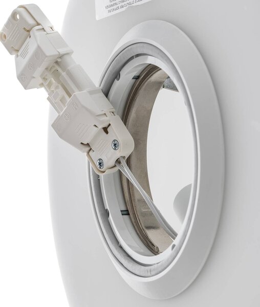 Artemide Itka üveg fali világítás IP65 Ø 35 cm, dimmelhető, Fehér / opál, Nappali / Étkező, Üveg, Modern