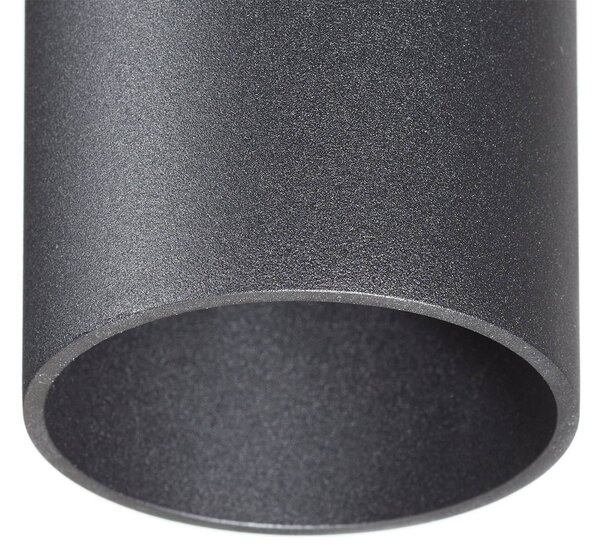 Wever & Ducré Lighting WEVER DUCRÉ Ray mini 2.0 fali lámpa fekete, dimmelhető, Fekete, Nappali / Étkező, Alumínium, Modern