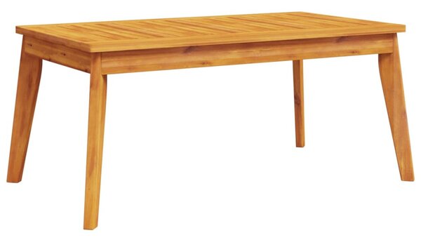 Tömör akácfa kerti étkezőasztal 100 x 55 x 45 cm